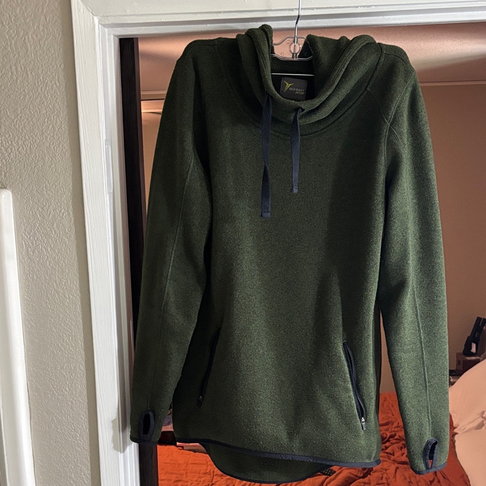 Old Navy Olive Cowl Neck Sweater